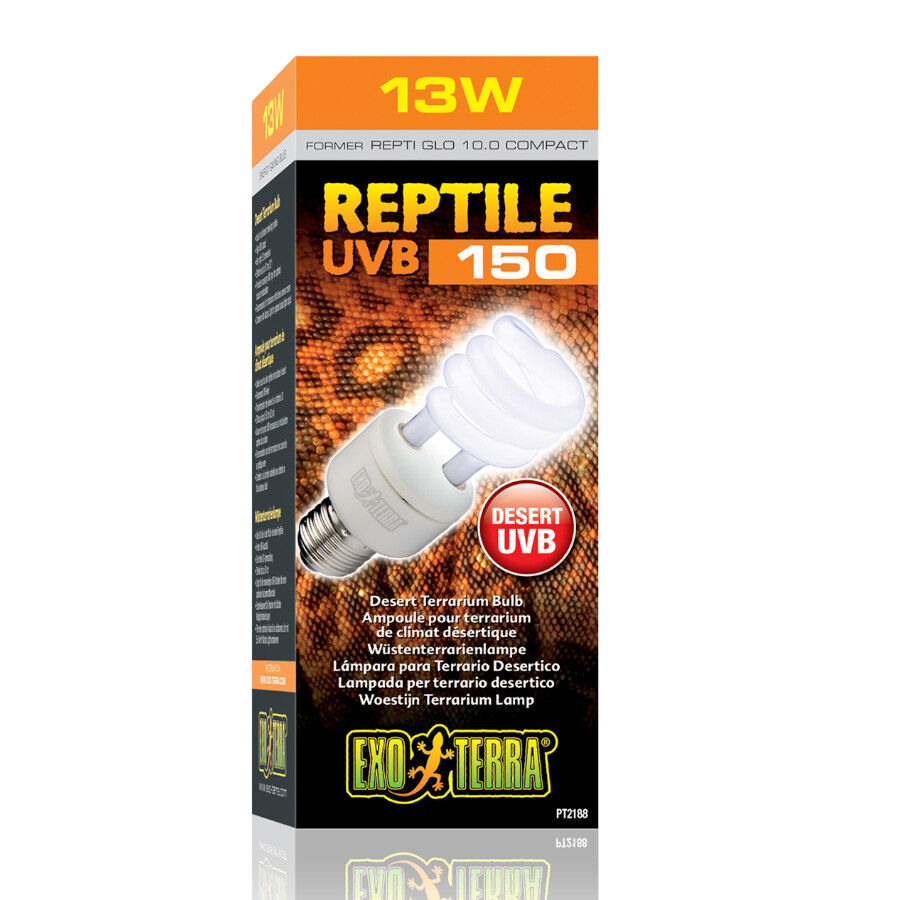 Exo Terra Reptile Bombilla UVB 150 para terrario